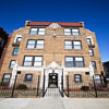 Apartment building on Washington Street